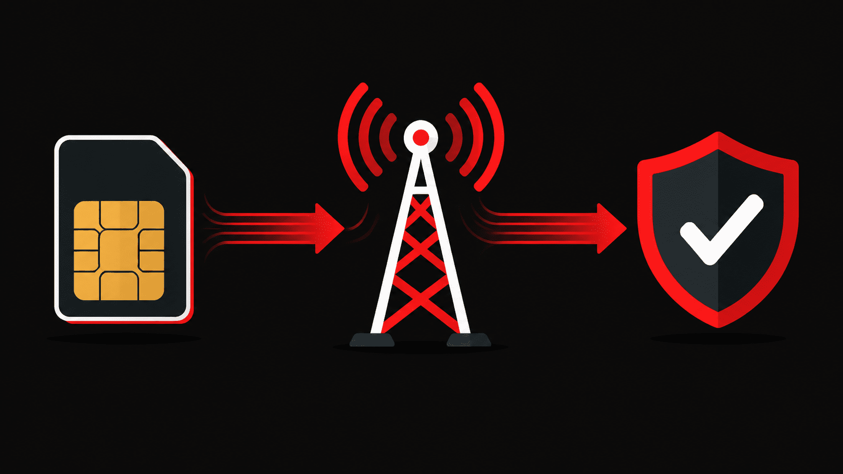 A carrier lookup tracing a phone number through the cellular network to confirm its line type