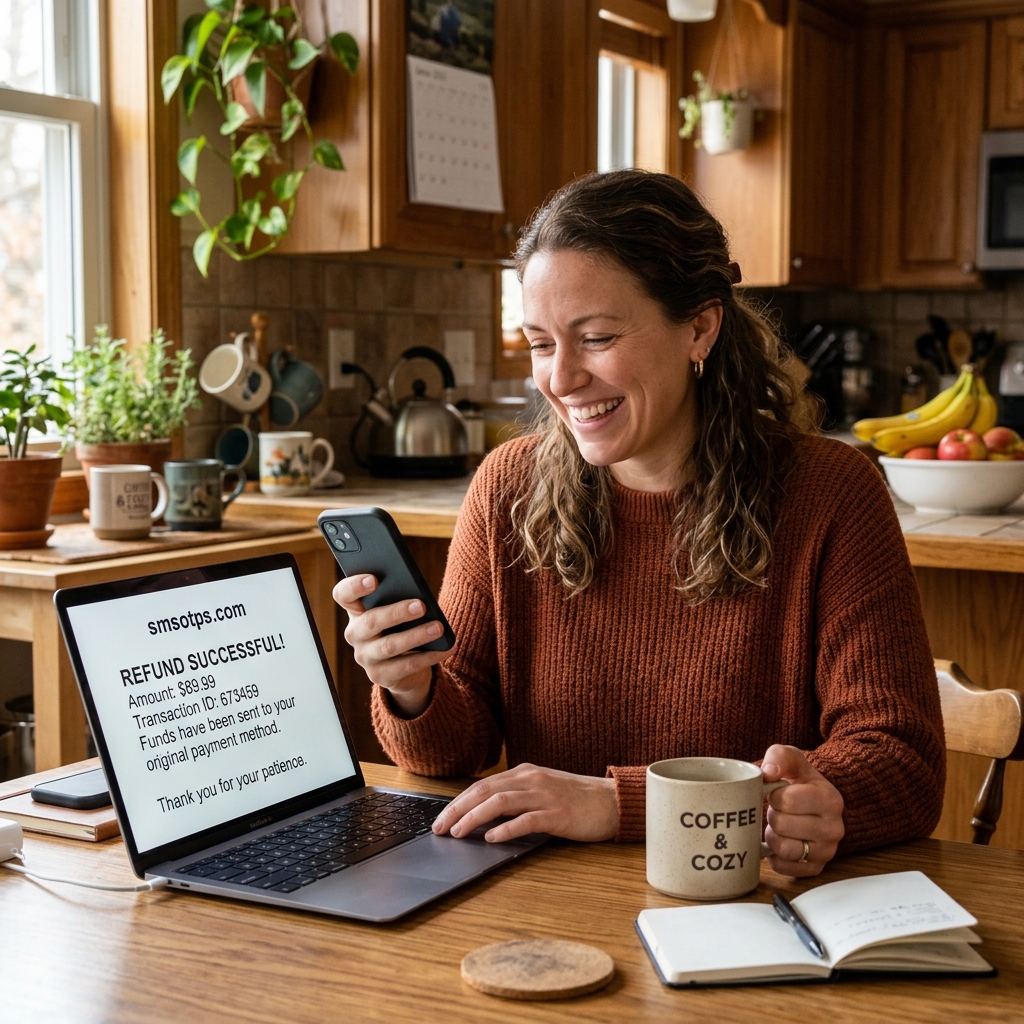 SMS OTPS Secure Verification Refund Guarantee